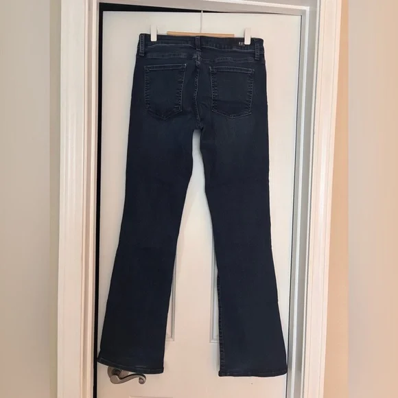 Kut from the Kloth Dark Blue Flare Jeans - Picture 2 of 3